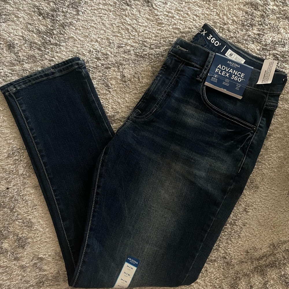 Arizona Jean Company Blue Slim Jeans